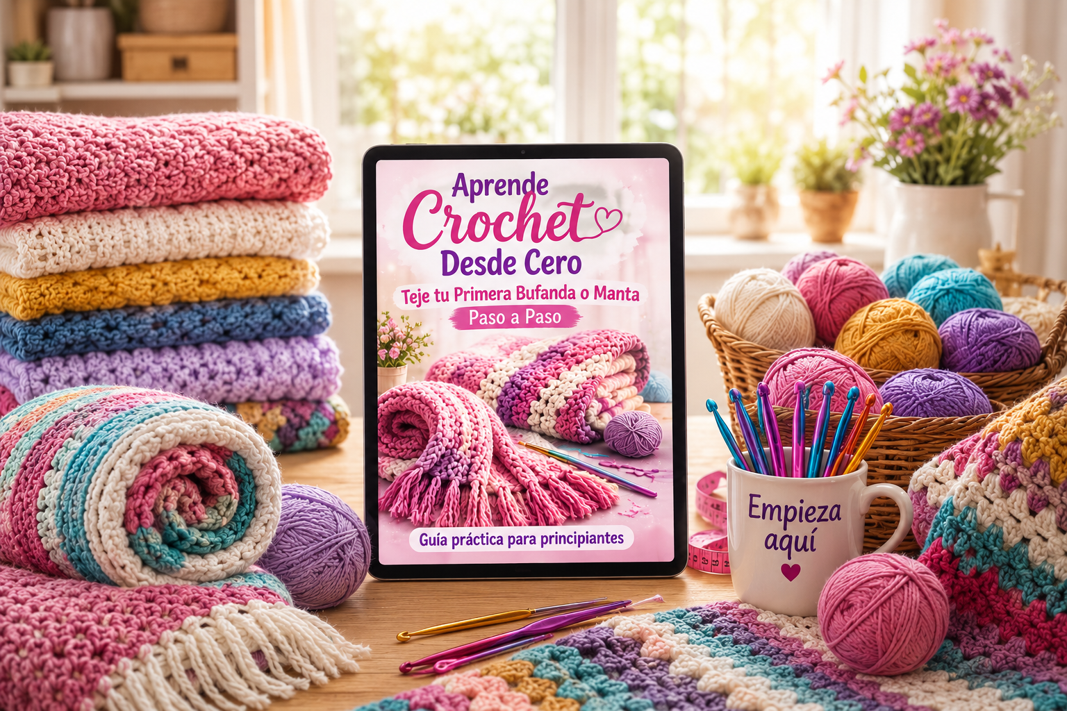 Descubre lo Fácil que es Aprender Crochet Desde Cero